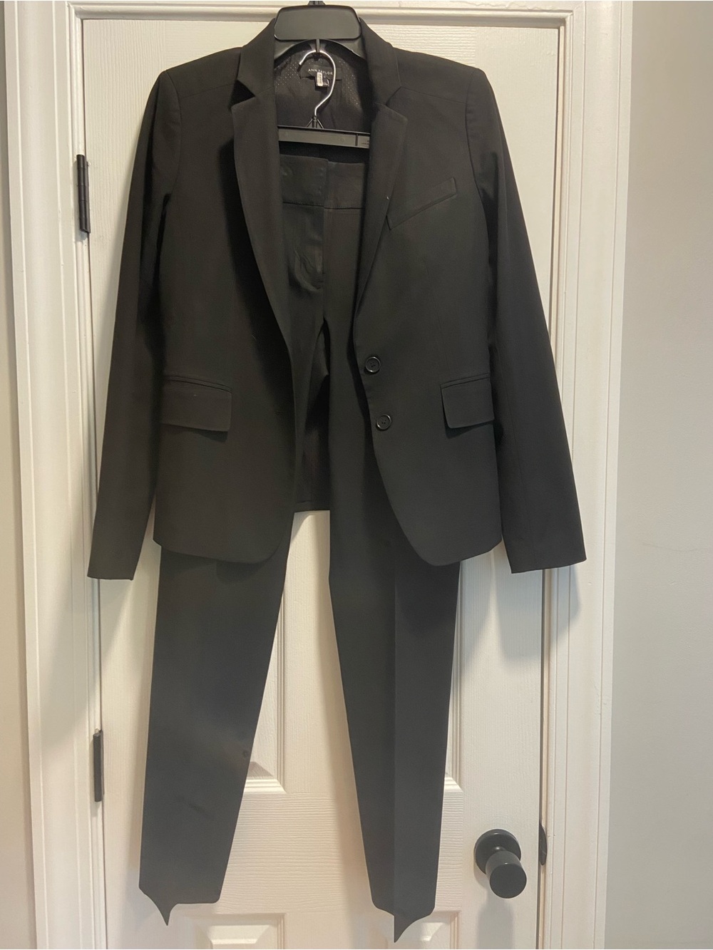 Ann Taylor Black Women's Suit Blazer and Pants